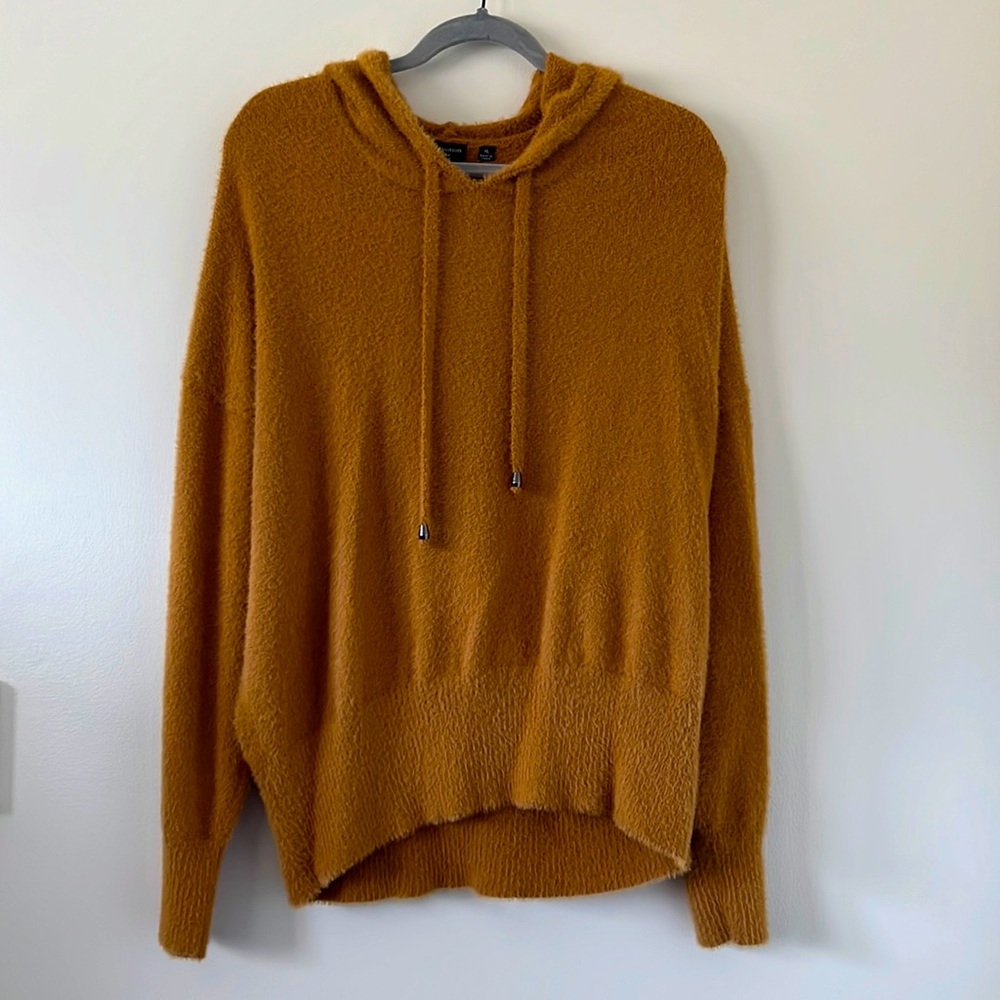 Camel Colored Hoodie Pullover